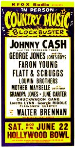 Country Night At The Bowl - 1963