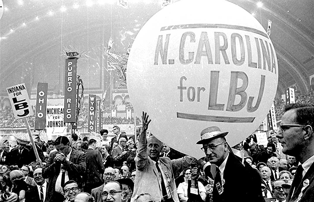 August 26, 1964 - Democratic Convention '64 - Pressing The Flesh And ...