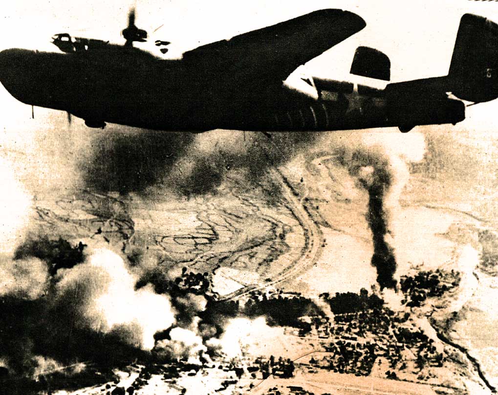 BombingruninPacificApril20,1944 Past Daily News, History