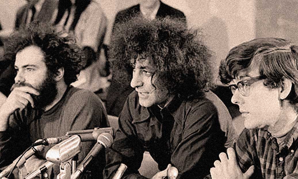 Abbie Hoffman of the Chicago 7 - Protest took a twist. Justice took a detour