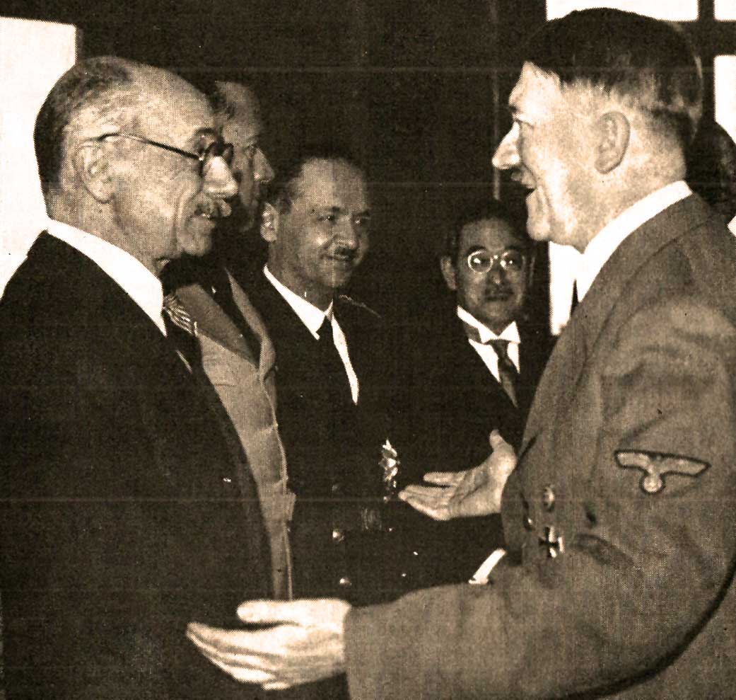 Count Taleki and Hitler - 1941