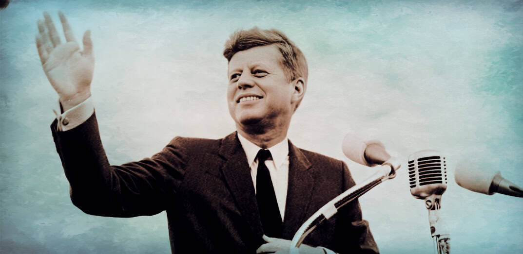 Vintage politician giving a speech at a podium with microphones, symbolizing history, news, and political communication. Perfect for historical archives, news commentary, and political history content related to past news and music archives.