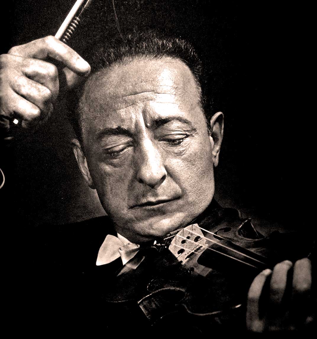 Jascha Heifetz - And who better to christen the place?