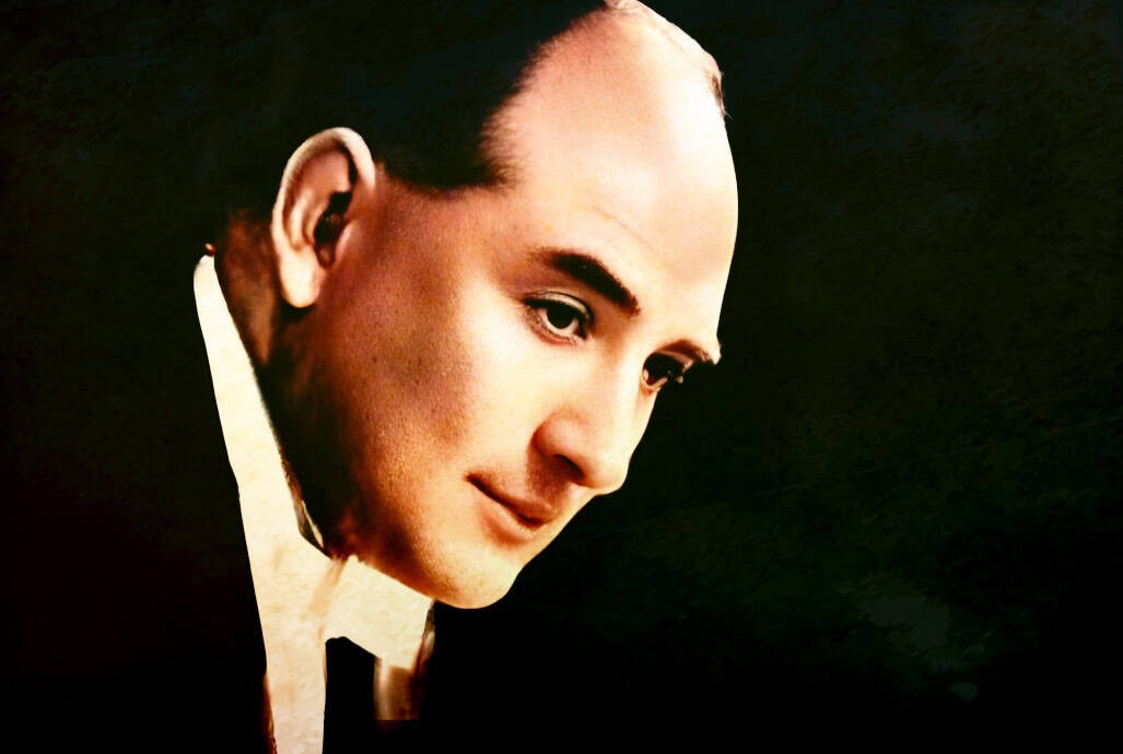 Elegant male musician portrait, showcasing music archival content from Past Daily, a premier sound archive of news, history, and music for audio history enthusiasts.