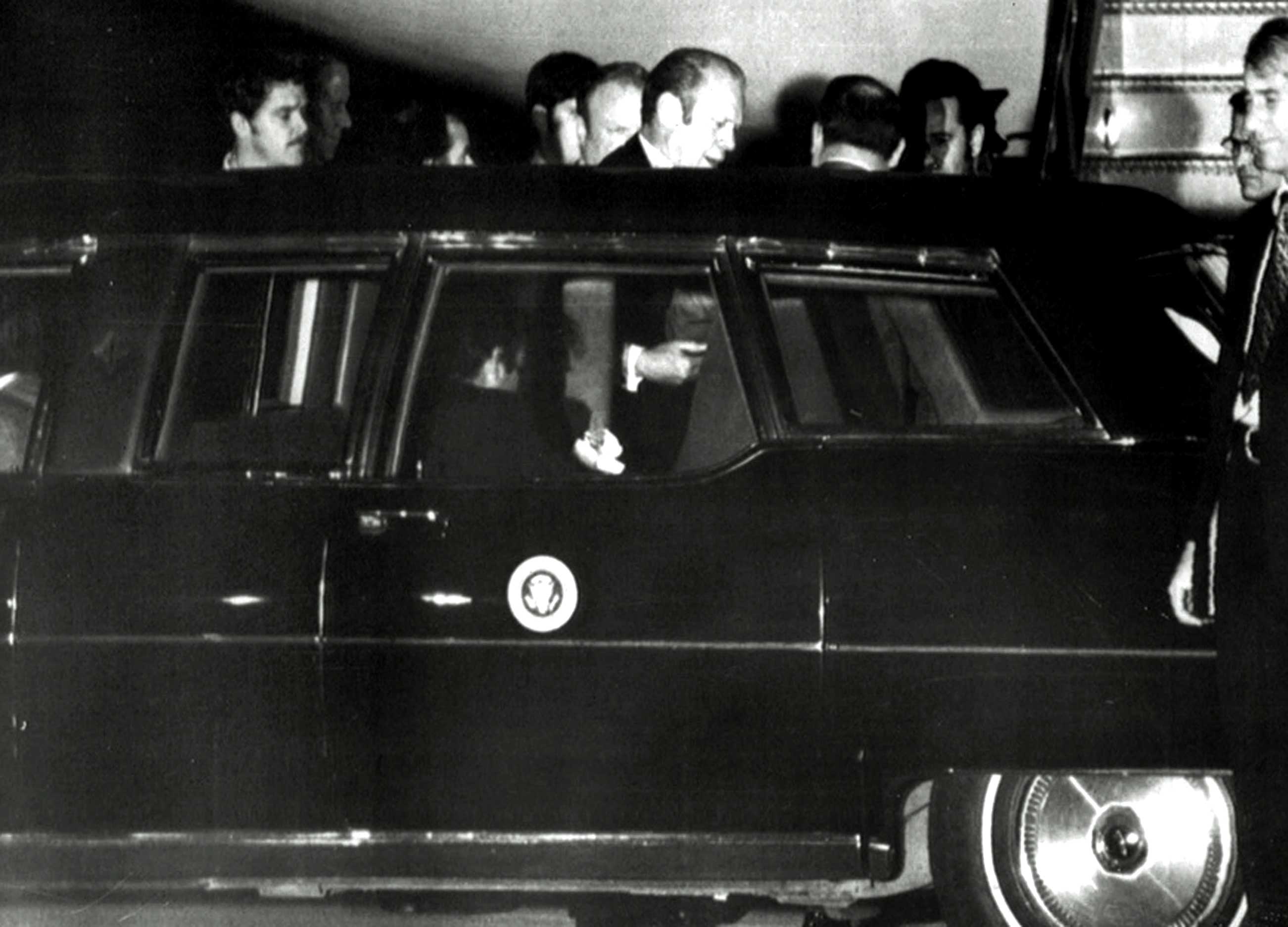 The accident-prone President.