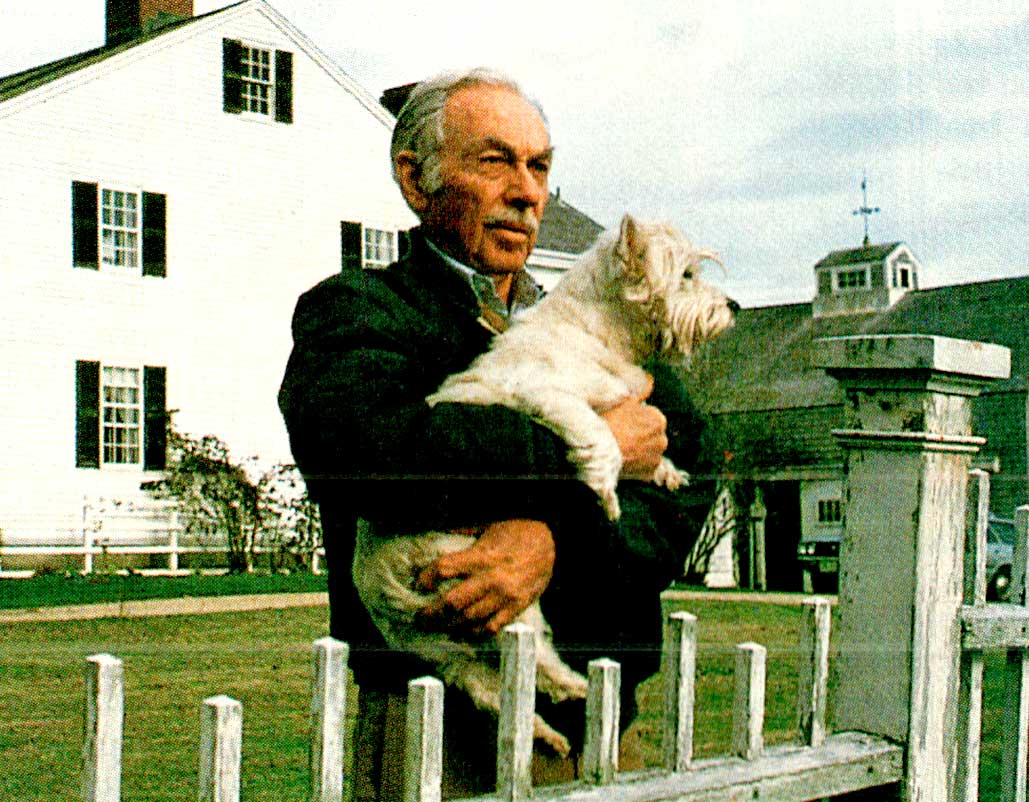 E.B. White - The man who, along with William Strunk gave the world The Elements Of Style, which became a bible for many writers. . . .yours truly included.