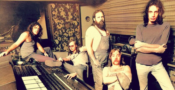 Haim band in recording studio, music production, indie pop band, musicians collaborating, music recording session, Past Daily music archive, news and history of music, vintage sound archive, music history preservation, iconic music history image.