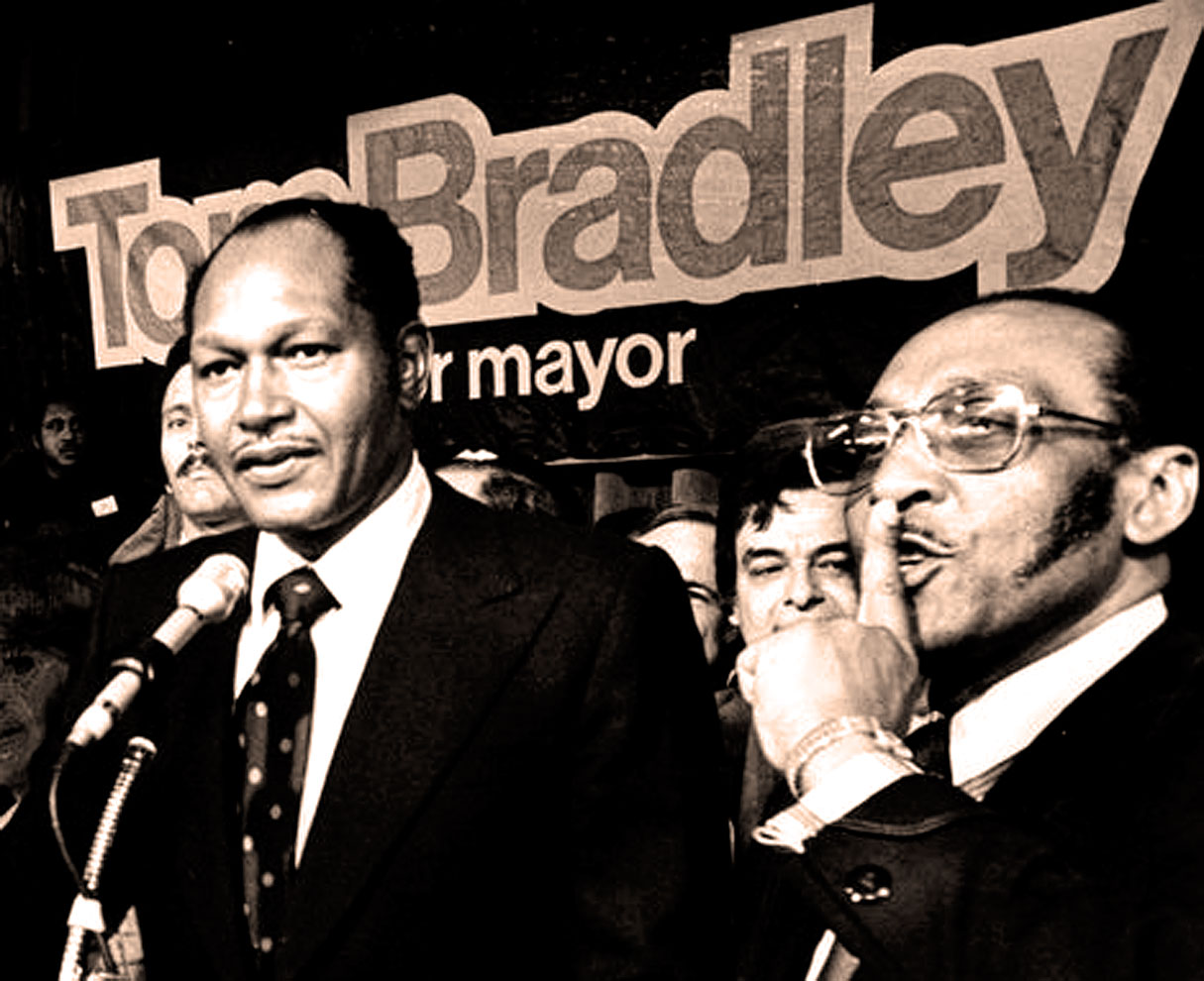 Mayor-elect Tom Bradley 1973