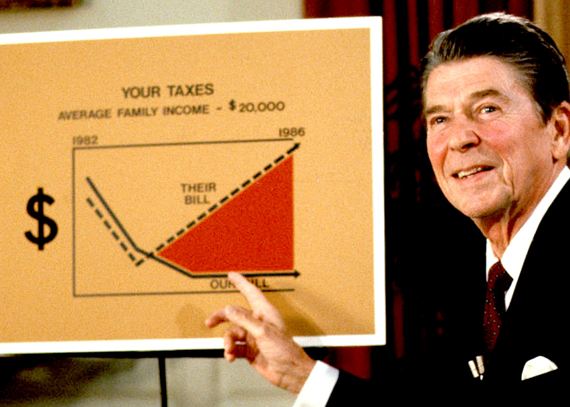 Reagan Tax Cut Bill Taking It To The Audience July 26, 1981
