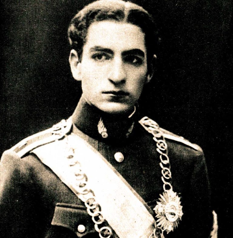 21-year old Mohammad Reza Pahlavi