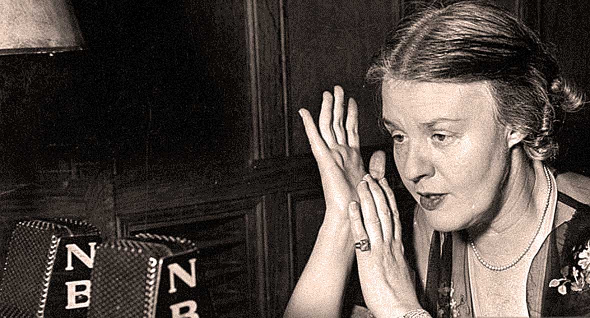 Dorothy Thompson Speaks For FDR October 29, 1944