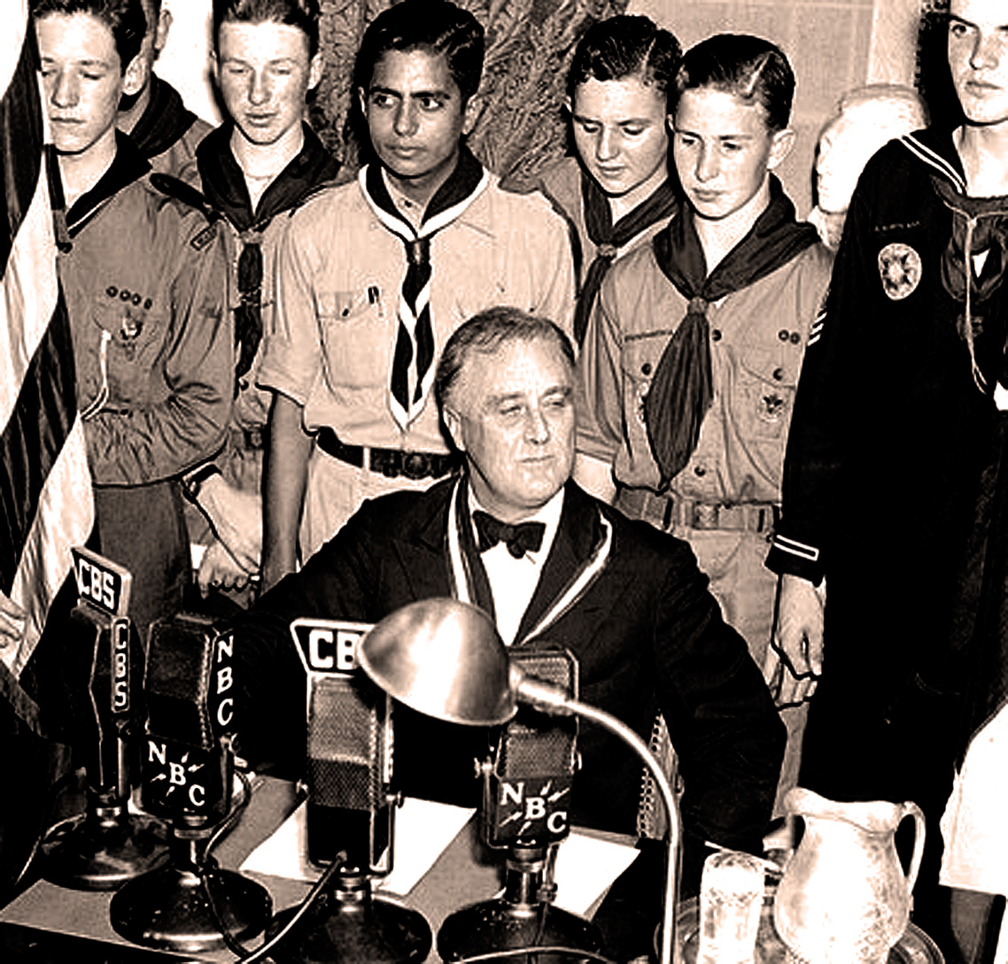 FDR Addresses Boy Scouts- 1937