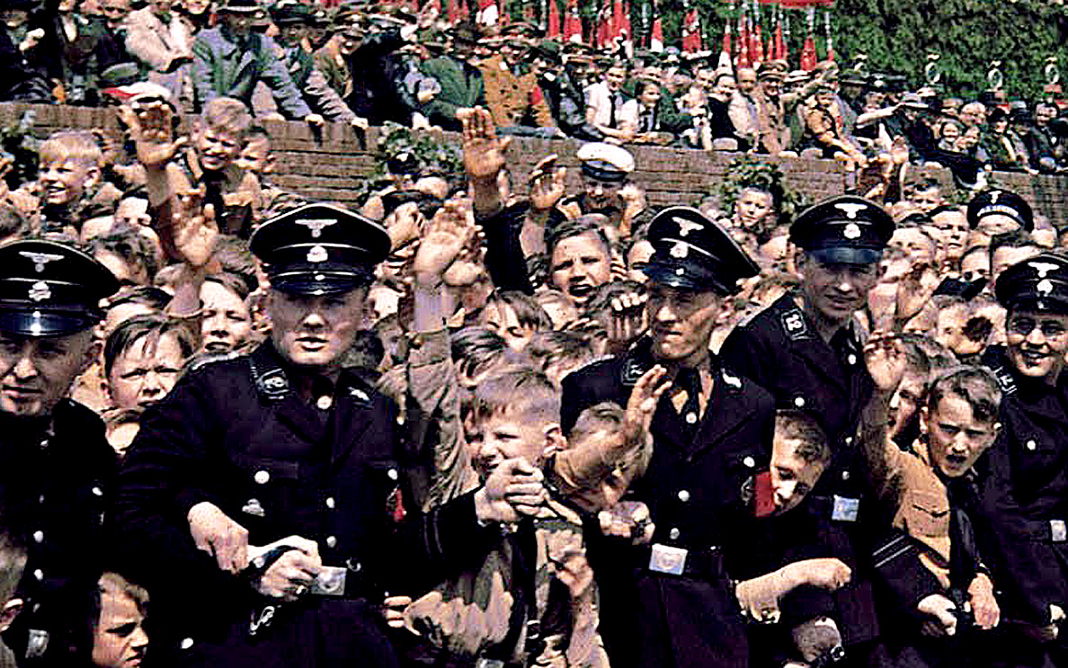 Hitler Address Crowds 1939