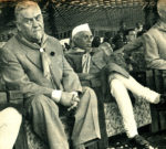 Nikolai Bulganin and Nehru - 1955