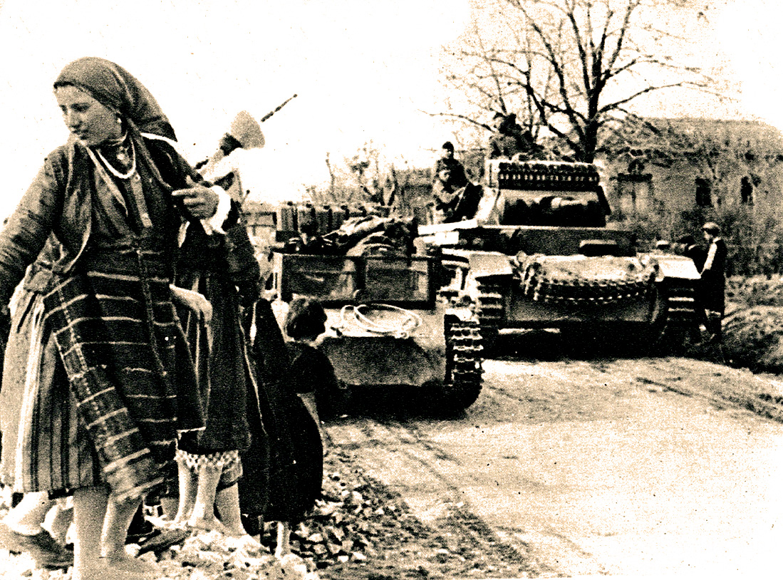 German tanks in Yugslavia - 1941