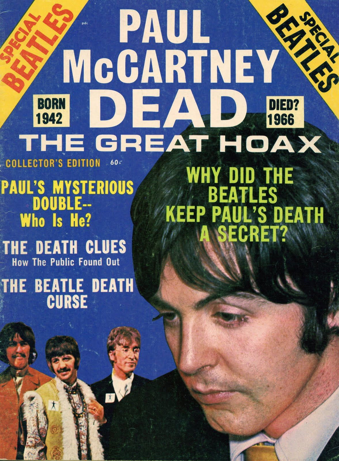 Paul McCartney death hoax 1969