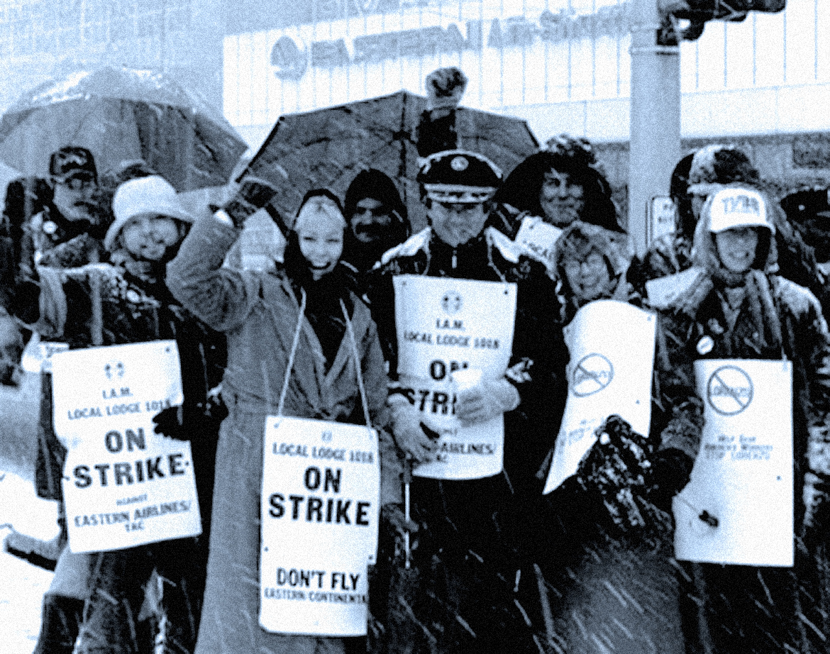 Eastern Airlines Machinists strike - March 1989