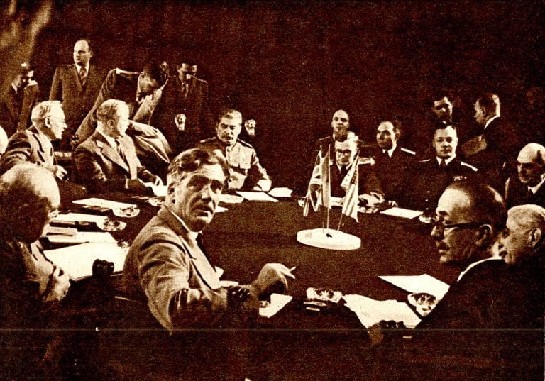 July 23, 1945 -War In The Pacific &ndash; The Potsdam Conference &ndash; A Trial Begins In Paris.