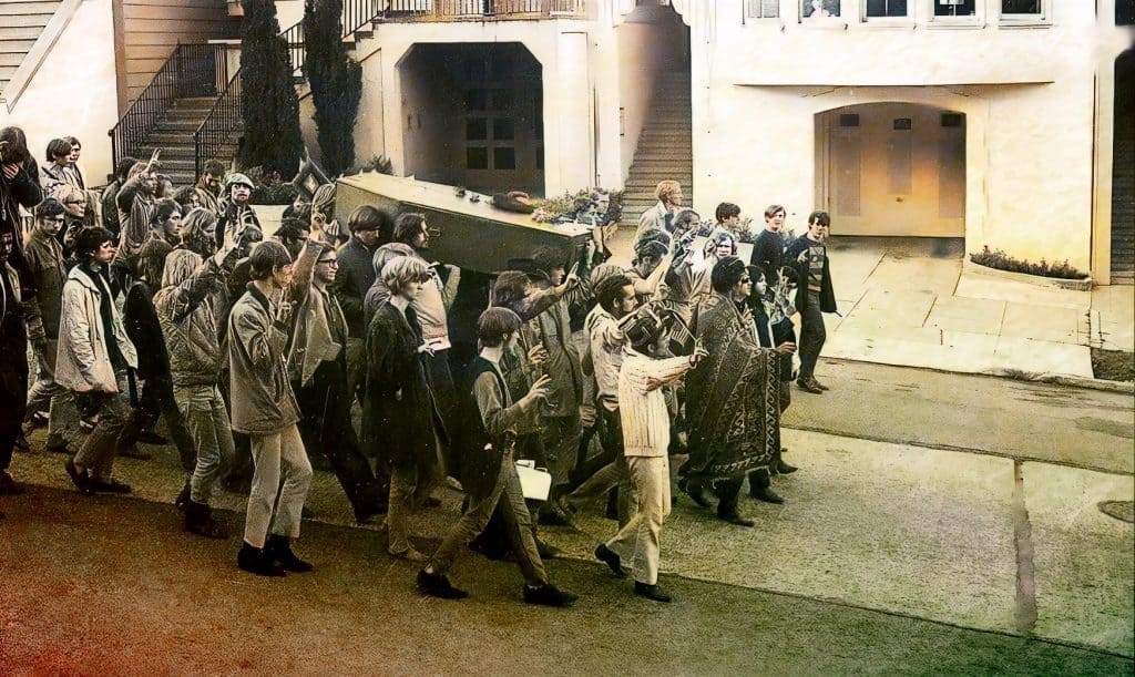 Haight-Ashbury - the Summer of Love was really over.