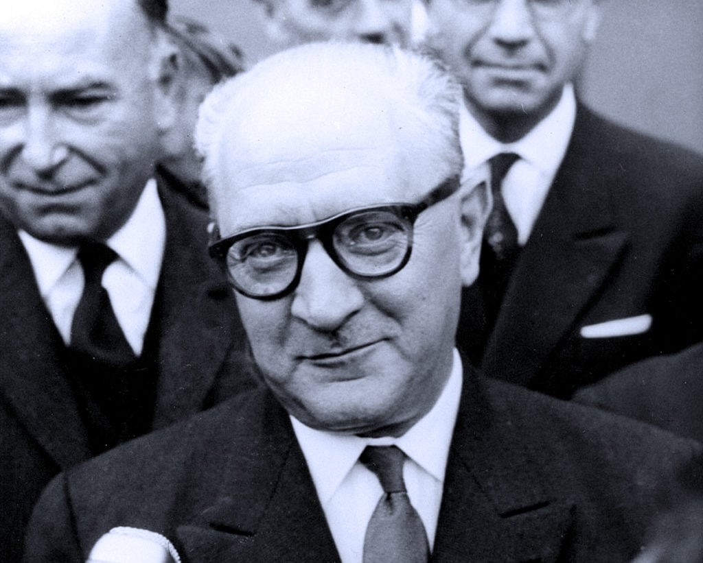 Guy Mollett - Meet The Press - 1957