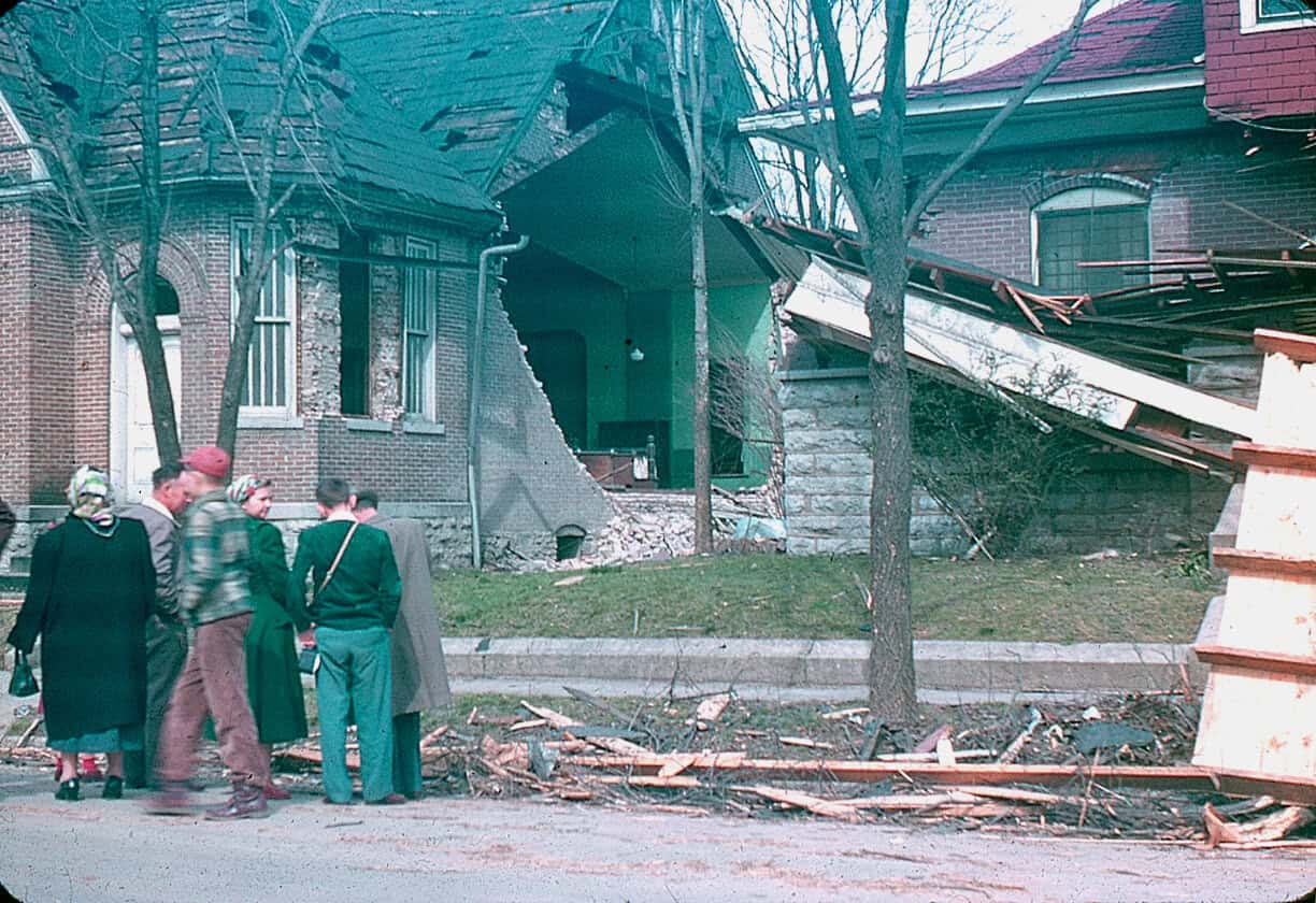 Fayetteville - Tornado Aftermath - March 23, 1952