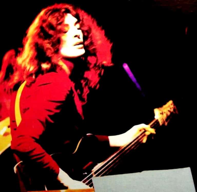 Guitarist performing live at a music event, capturing the essence of classic rock and musical history for archive and nostalgic purposes.