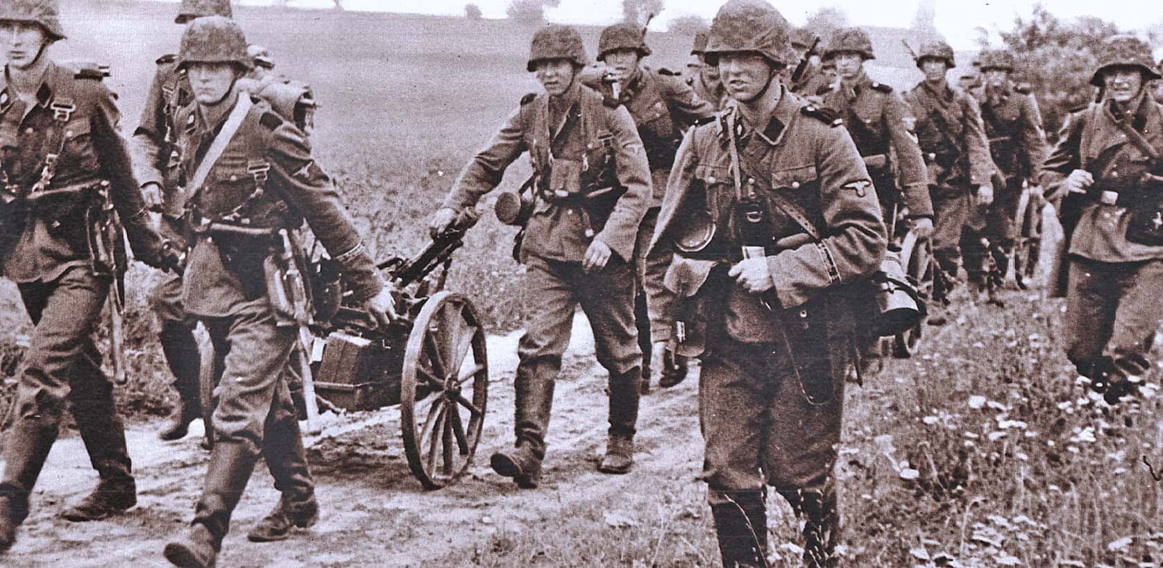 German Troops on the Offensive