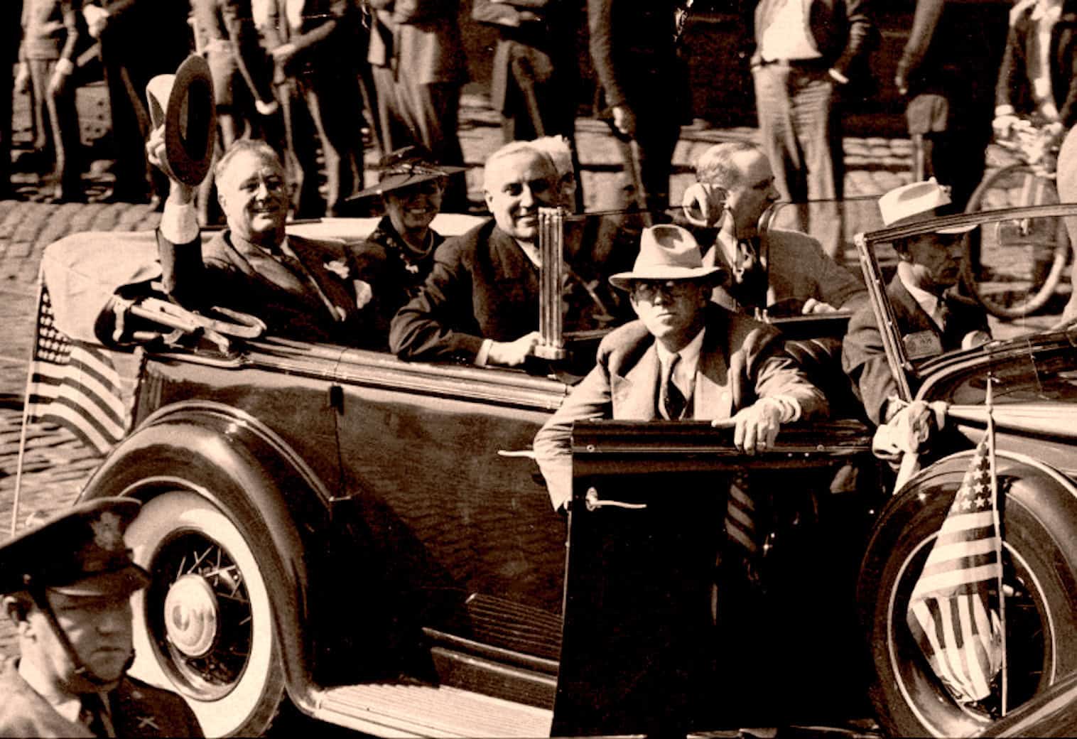 November 6, 1936 FDR Returns To Washington Election '36 Past