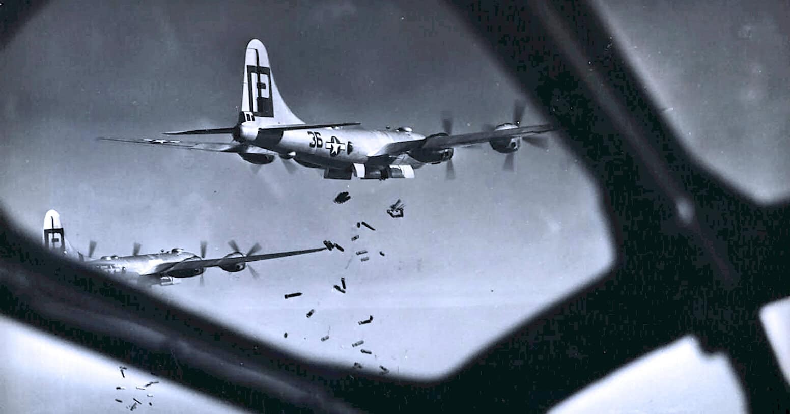 B-29 raid over Japan