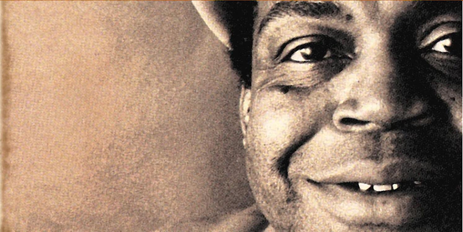 Hope, Black history, vintage photograph, historical image of a smiling African American woman, preserved in the Past Daily sound archive of news, music, and history.