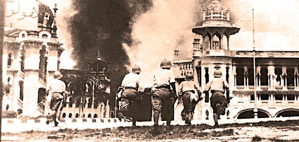 Japanese gaining ground in Malaya