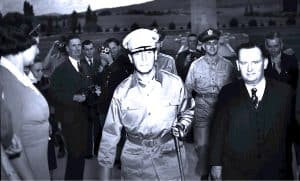 Gen. MacArthur - arrives in Australia - March 1942