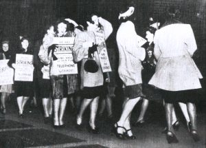 Telephone Operators on Strike