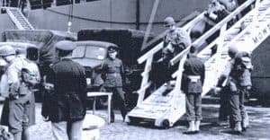 American Troops arrive in Ireland - May 1942