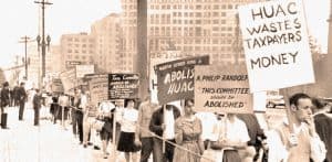 House Un-Amereican Activities Hearings in Los Angeles