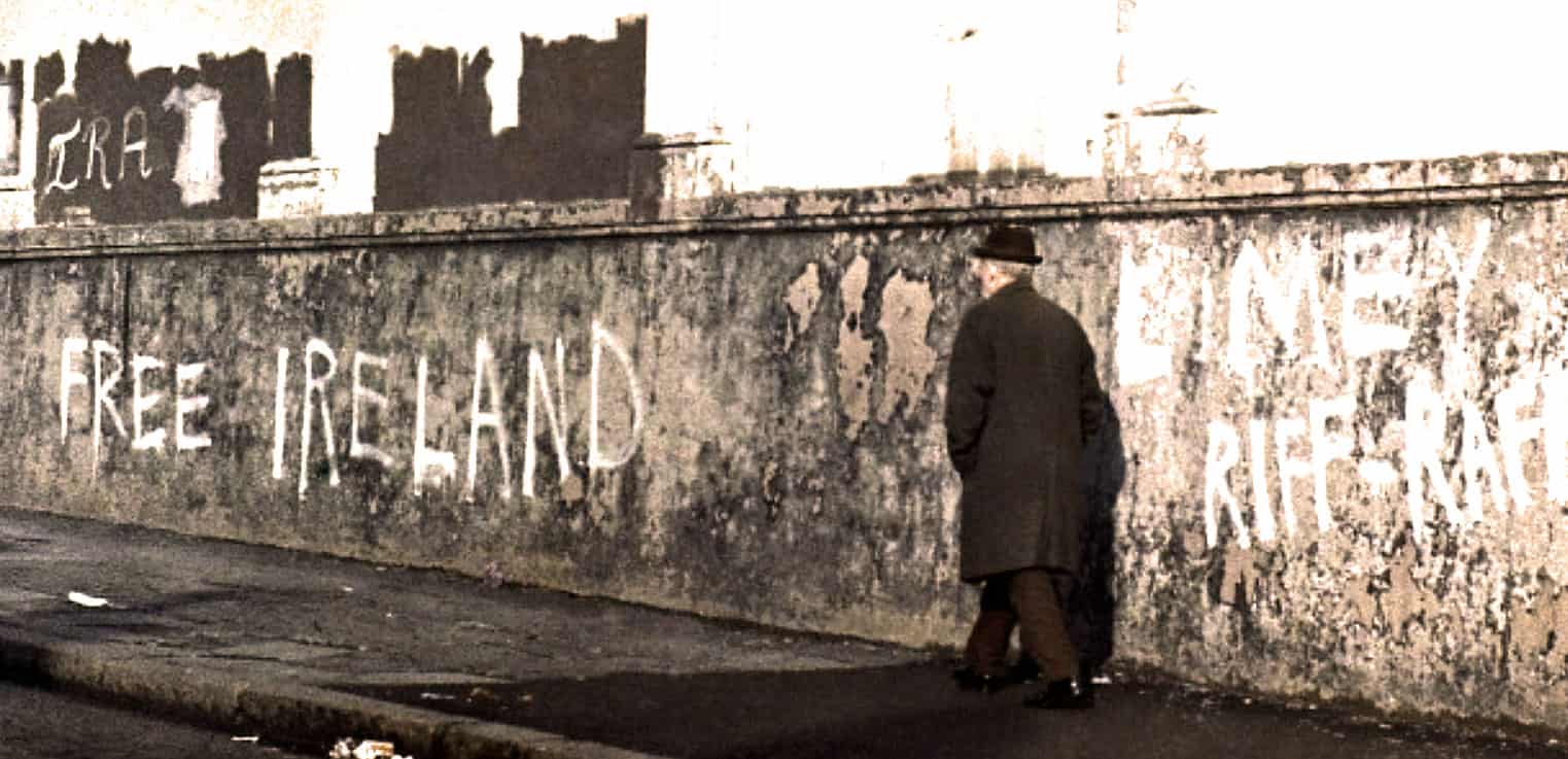 Free ireland graffiti mural political activism Irish history protest art.