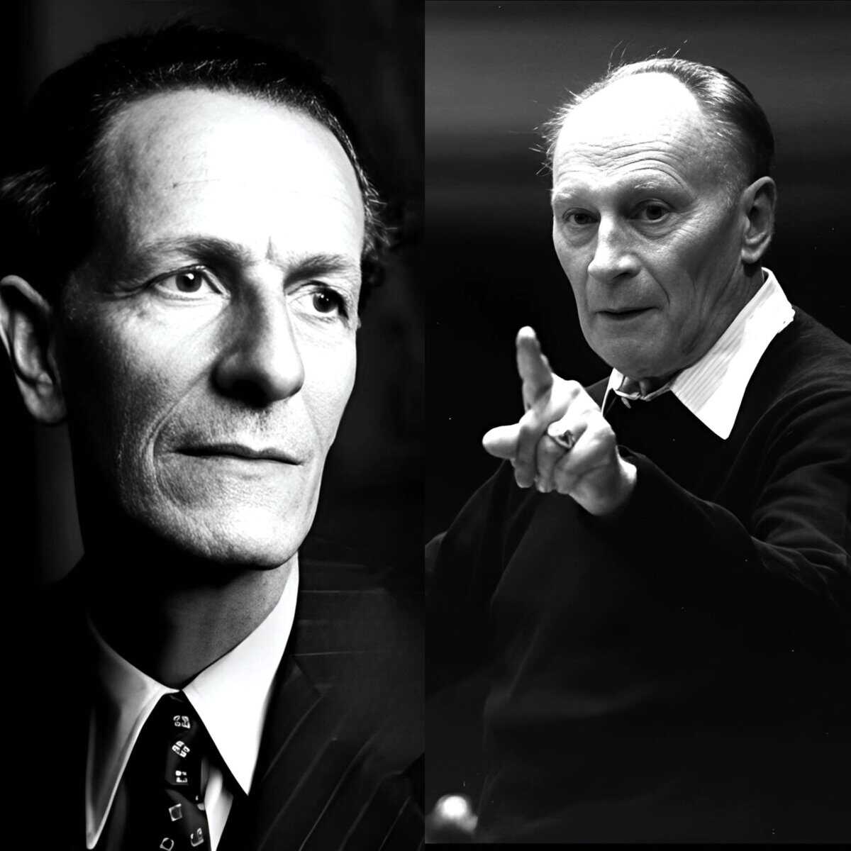 Portrait of a man in a suit with a serious expression, black and white image, historical news figure, classic photo, news archive relevance.