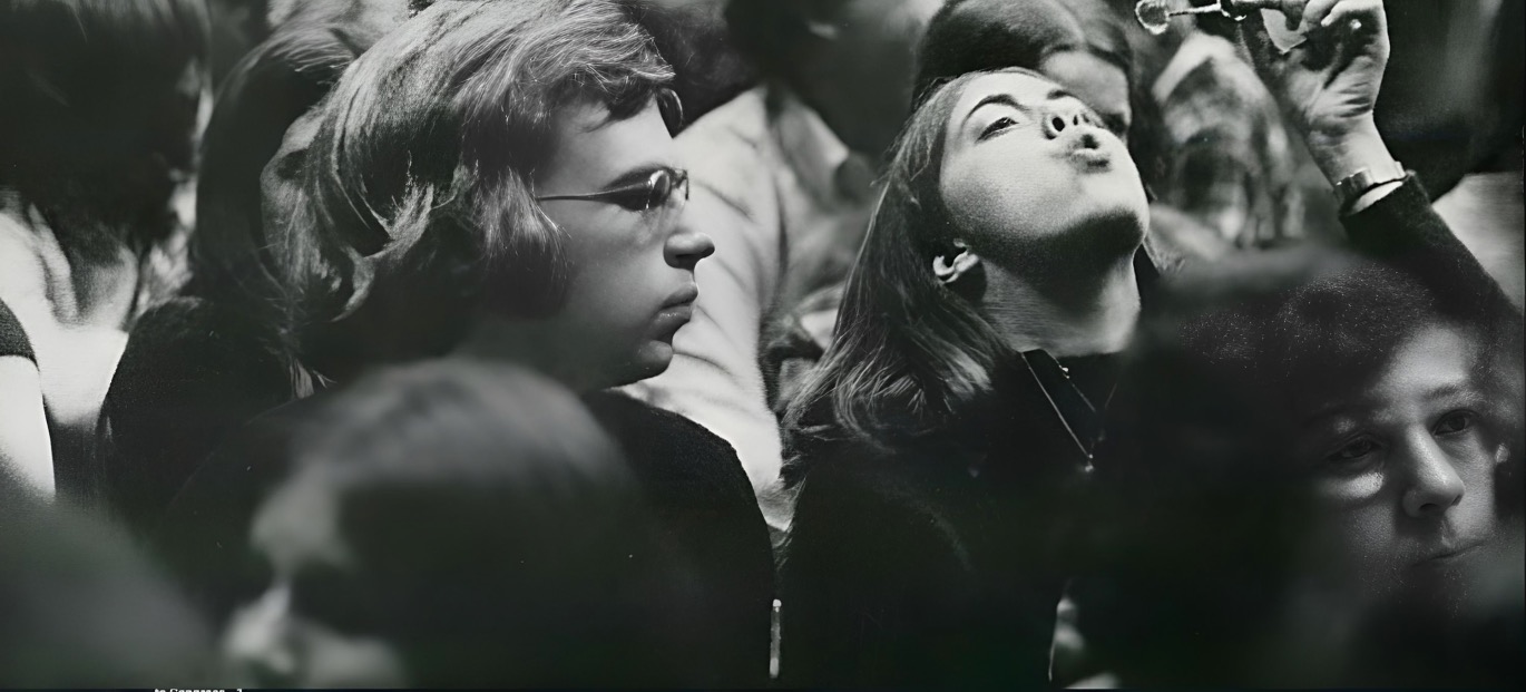 History of social movements, diverse women protesting, activism, historical event, black and white photo, civil rights, female empowerment, social justice, mid-20th century activism.