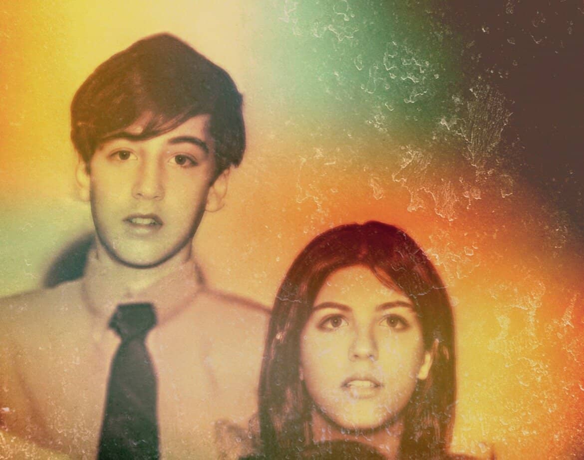 Vintage photograph of a young man and woman with a warm, textured overlay, capturing the nostalgic essence of historical audio archives, news, and music from Past Daily sound archive.