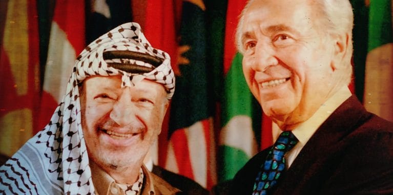 Arafat And Rabin - this Middle East Peace Thing was Becoming Contagious