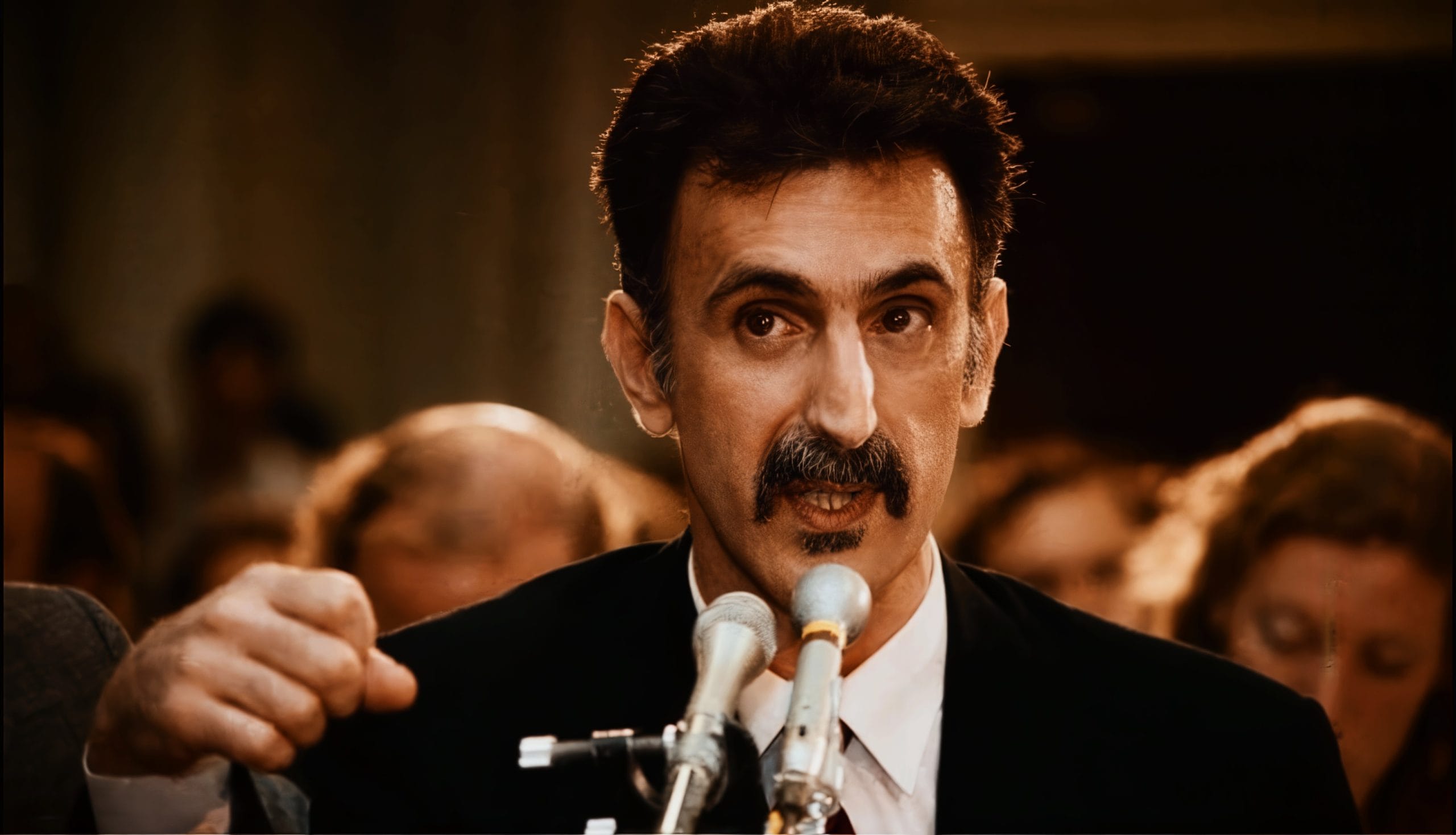 Frank Zappa - giving the PMRC an earful