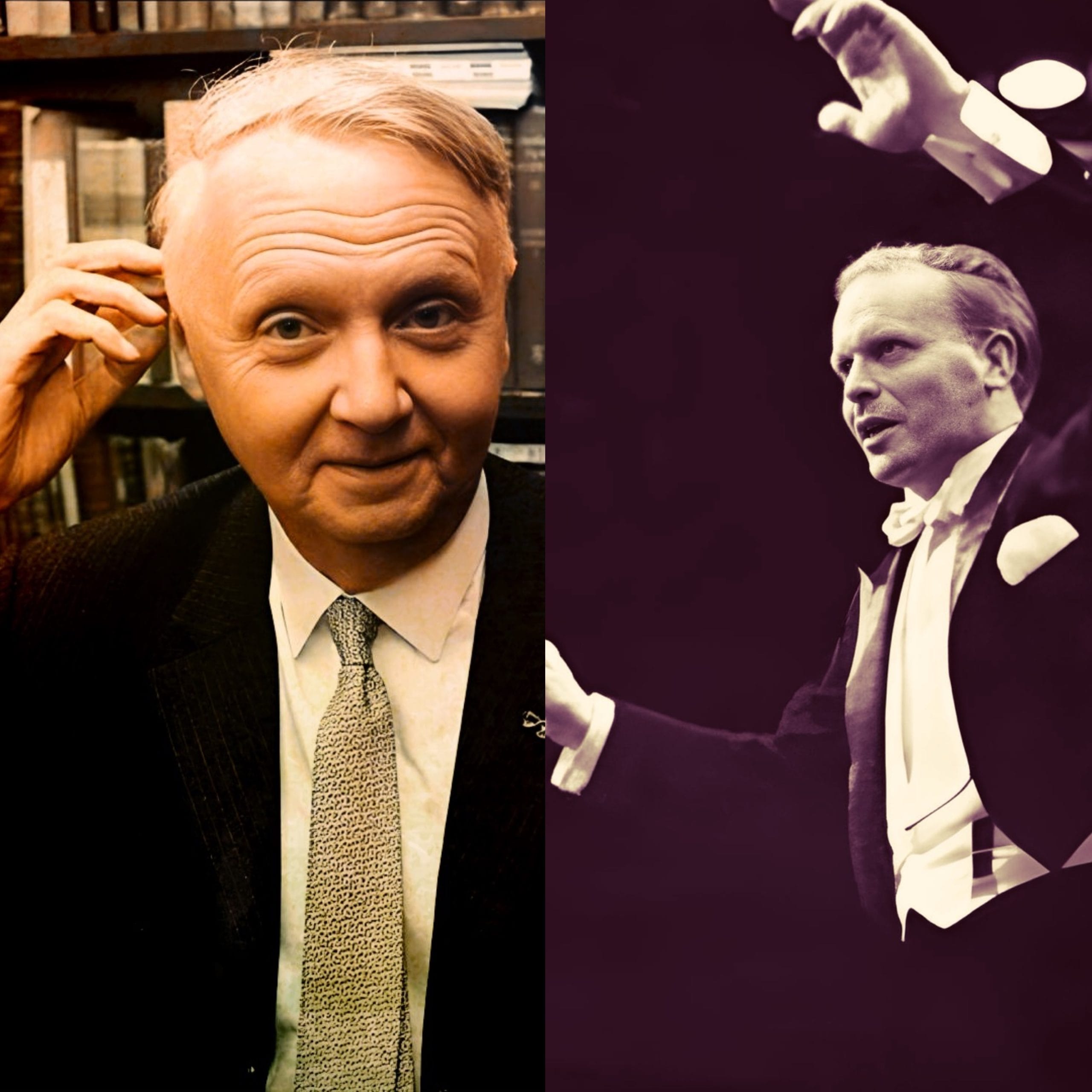 Hendrik Andriessen (L) - Willem van Otterloo (R)